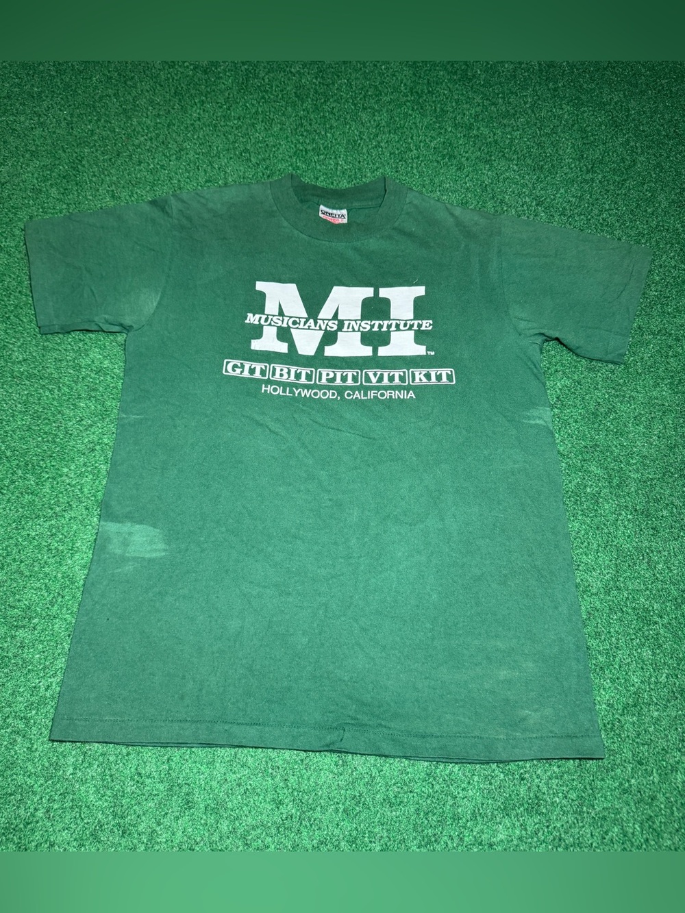 Hollywood Musicians Institute Vintage T Shirt 90s Band Grunge Medium California
